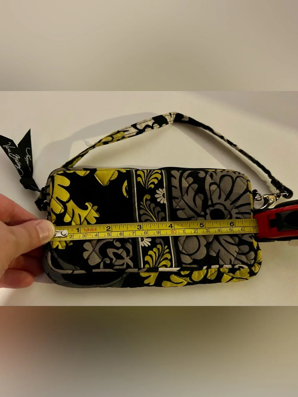 Vera Bradley Baroque Strap Zip Pouch/ Wristlet